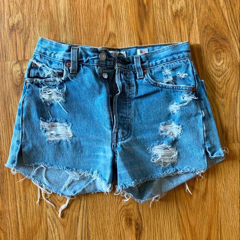 Re Done Vintage Levi Shorts